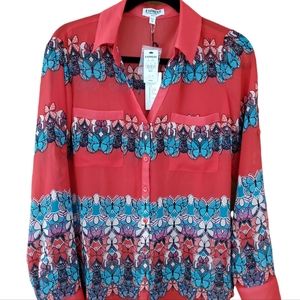 NWT Express The Portofino Shirt - Slim Fit